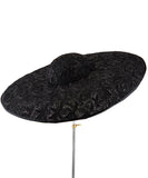 Large Lace Downturn - hat designed by Lucy Gilmore Murphy - Rent The Races  - 3
