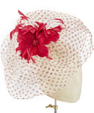 Polka Veil - fascinator designed by unknown - Rent The Races  - 2